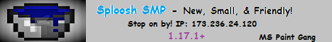SplooshSMP New Custom 1.17+ Survival! - Minecraft Server