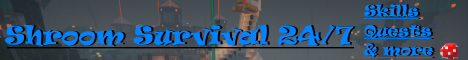 Welcome To Shroom Survival 24/7! - Minecraft Server