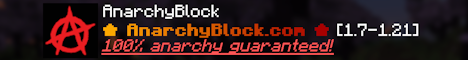 AnarchyBlock - Minecraft Server